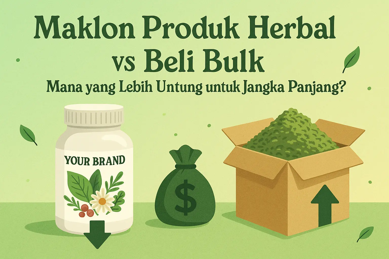 Maklon Produk Herbal vs Beli Bulk: Mana yang Lebih Untung untuk Jangka Panjang?